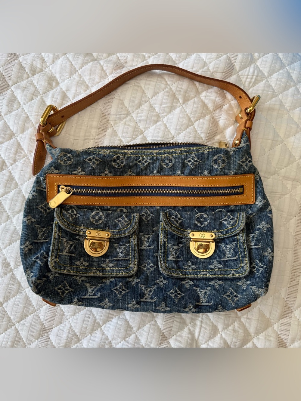 Louis Vuitton Denim Baggy PM